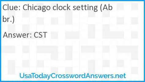 Clock setting standard crossword - Dec 9, 2023 · Los Angeles clock setting: Abbr. While searching our database we found 1 possible solution for the: Los Angeles clock setting: Abbr. Daily Themed Crossword. This crossword clue was last seen on December 9 2023 Daily Themed Crossword puzzle. The solution we have for Los Angeles clock setting: Abbr. has a total of 3 letters.